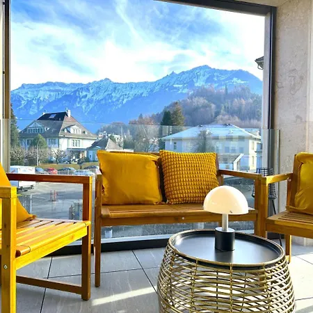 Swisshut Modern 5min West Station - Apart. Rugen 2 Nyaraló Interlaken