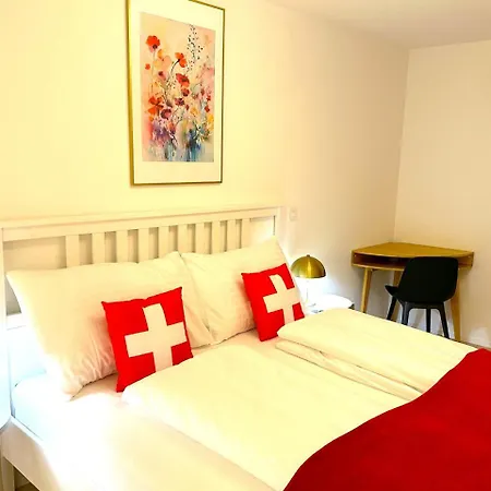 Swisshut Modern 5min West Station - Apart. Rugen 2 因特拉肯